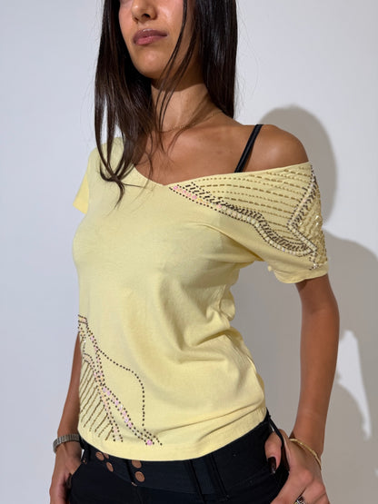 Gatz Beaded Off Shoulder