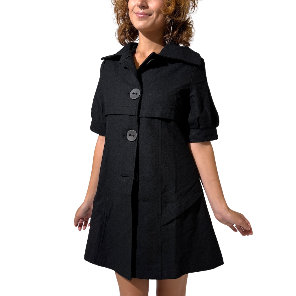 Posh Cap Sleeve Coat