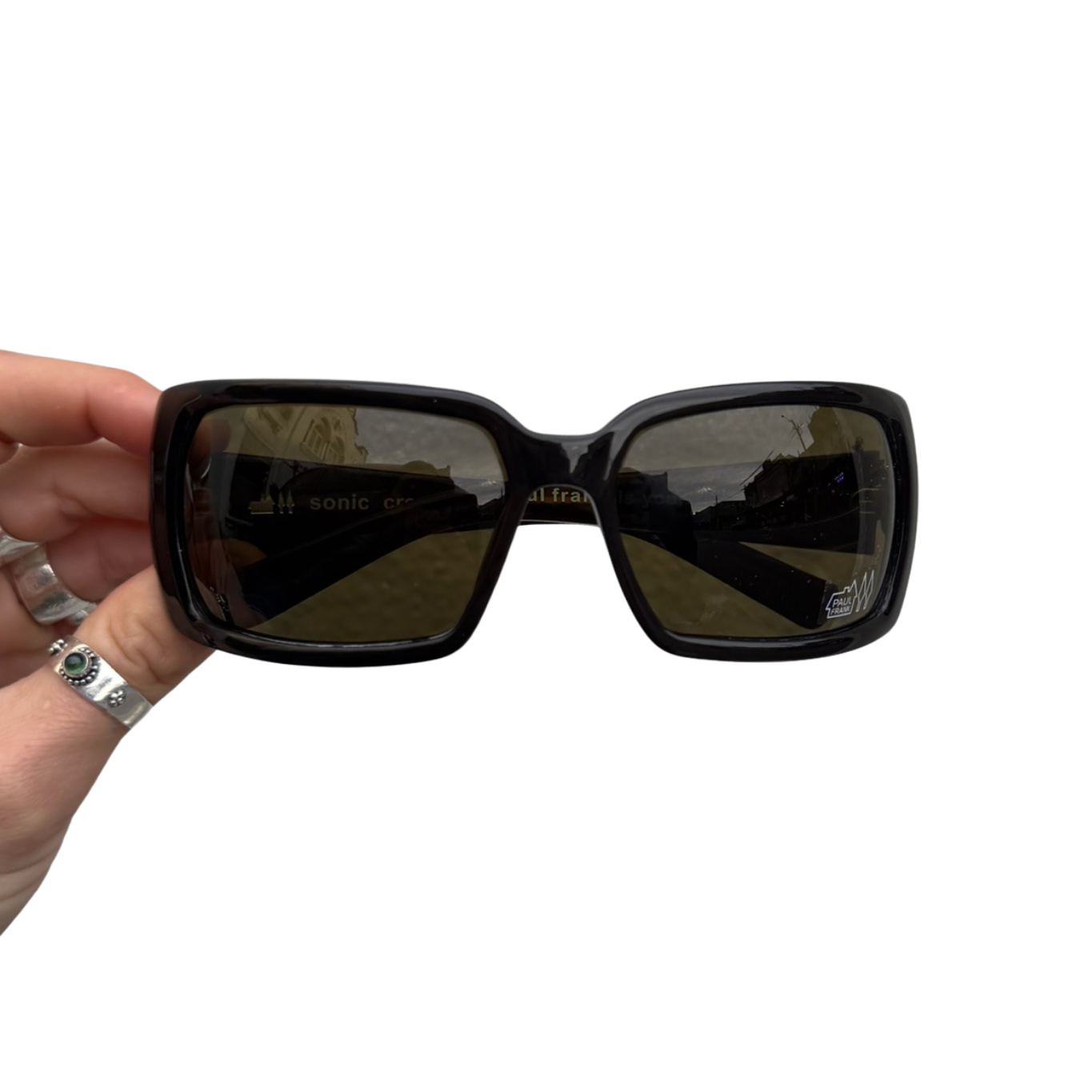 Black Rectangle Paul Frank Sunglasses