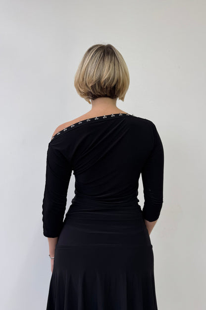 The Hooked Top - Black
