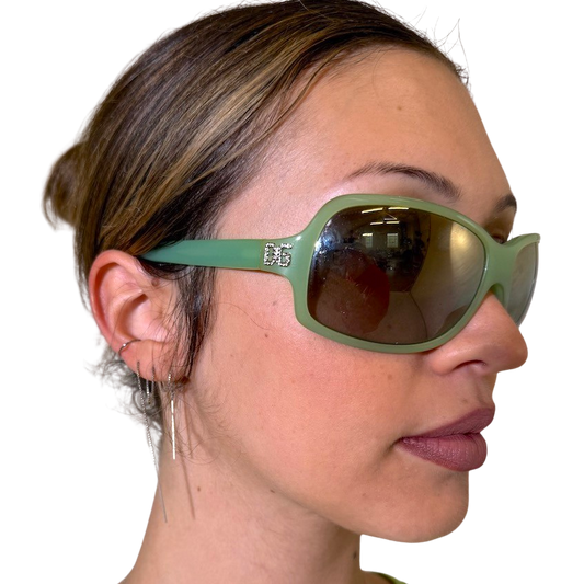 D&G Green Vintage Sunglasses