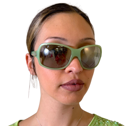 D&G Green Vintage Sunglasses