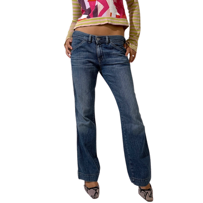 Diesel Dirty Low Waisted Jeans