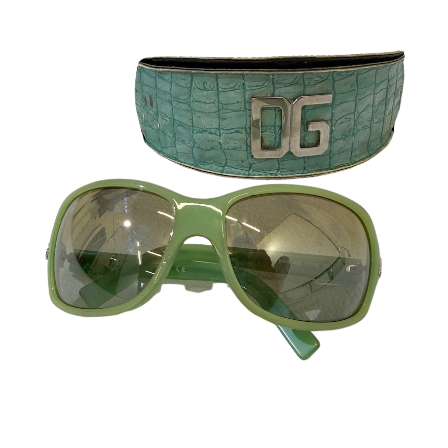 D&G Green Vintage Sunglasses