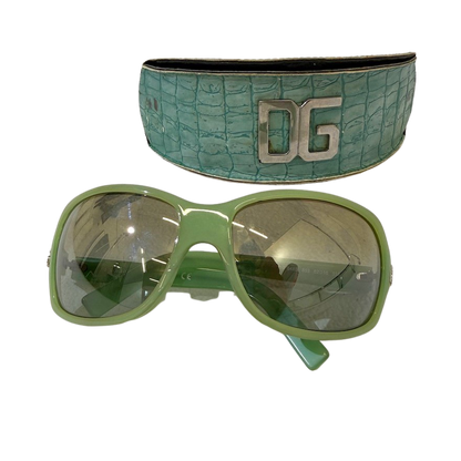 D&G Green Vintage Sunglasses