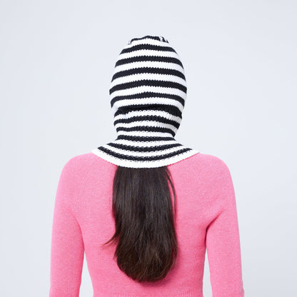 Mini Stripe Balaclava in Calibrate/Mono