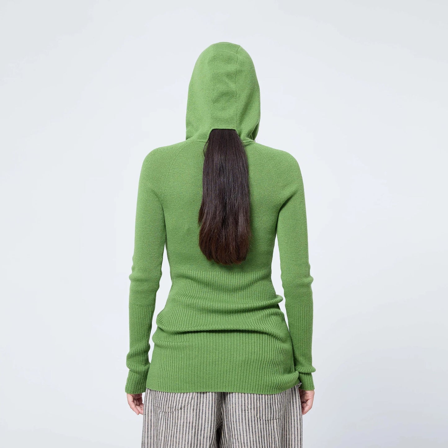 Hooded Skivvy - Pigment Green