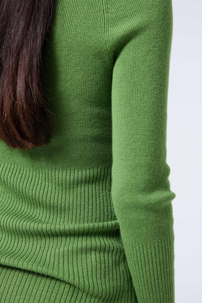 Hooded Skivvy - Pigment Green