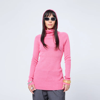 Hooded Skivvy - Pigment Pink
