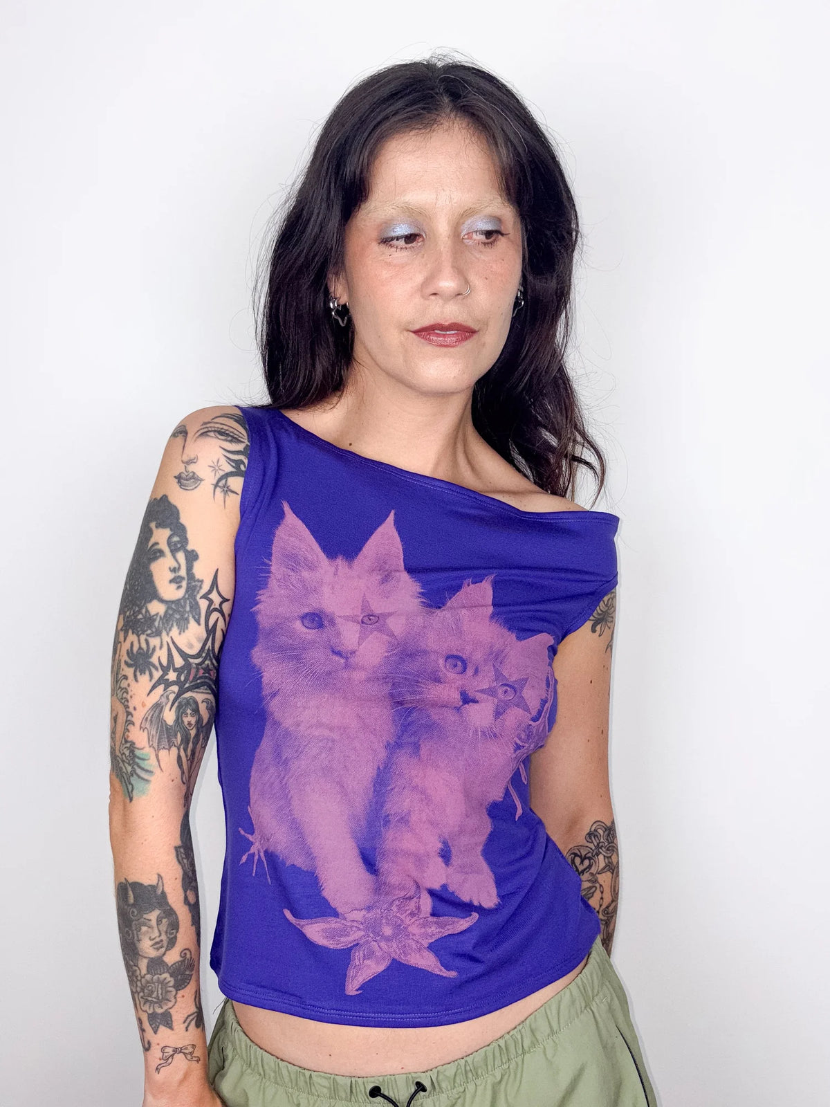 Kitty Top - Purple