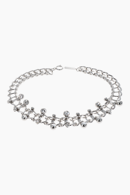 Mindy Clear Crystal Choker