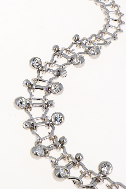 Mindy Clear Crystal Choker