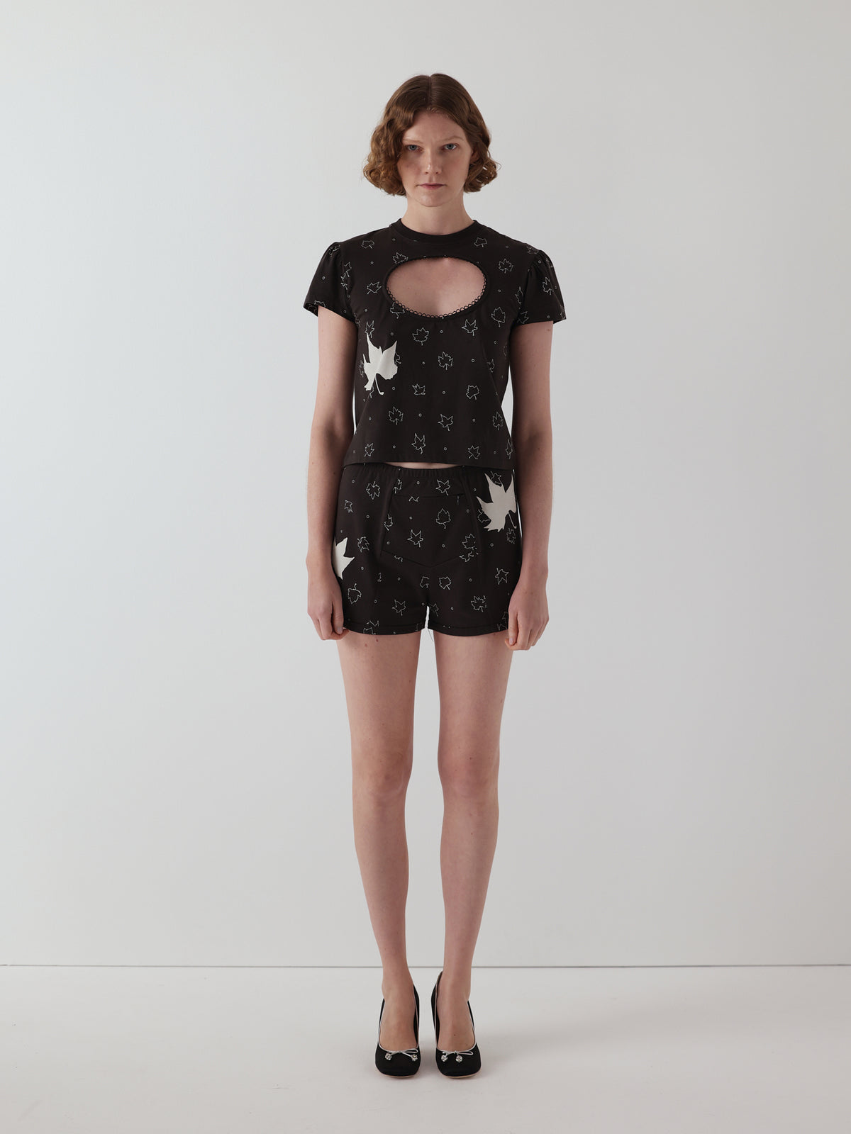 Logo Removal Baby Tee - Moonless Night