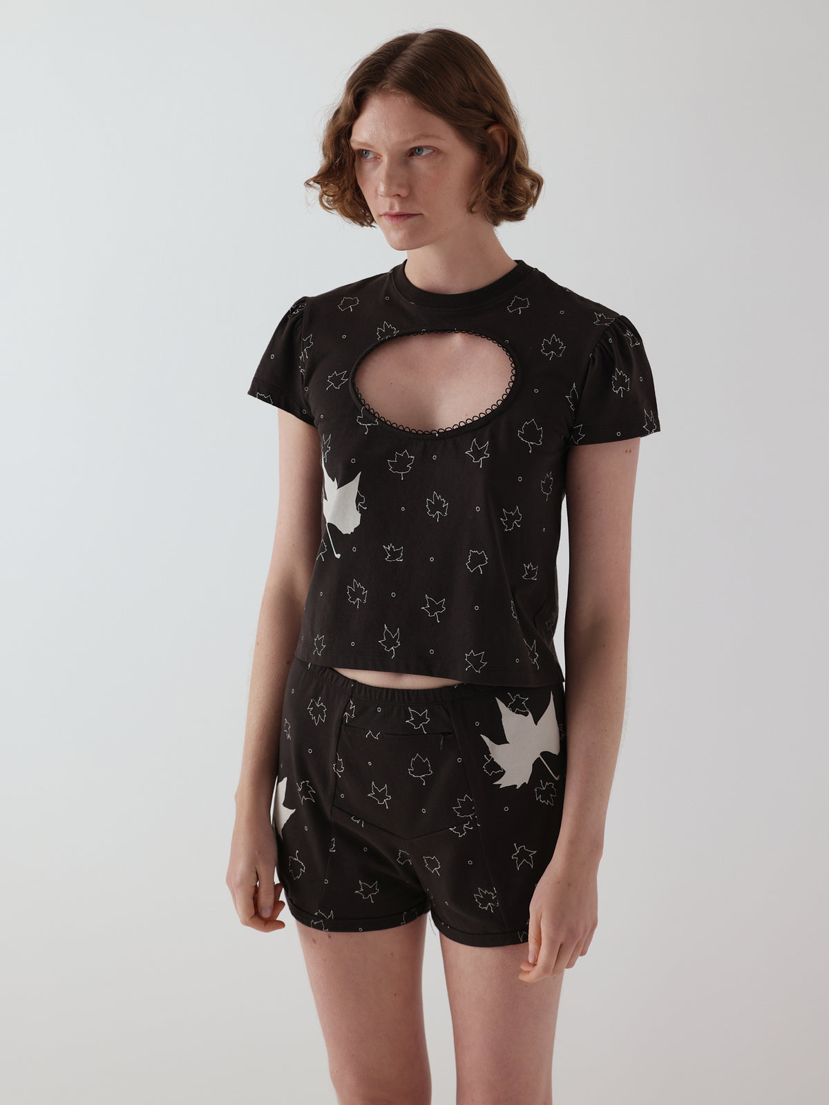 Logo Removal Baby Tee - Moonless Night