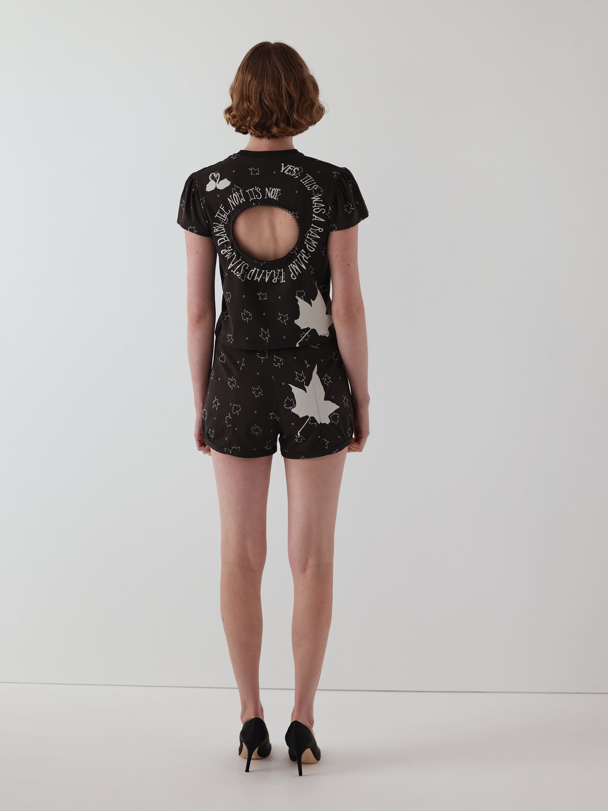 Logo Removal Baby Tee - Moonless Night