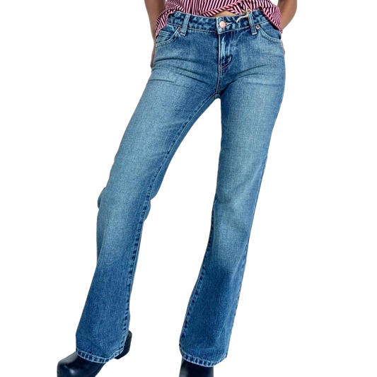 Perfect Low Rise Y2k Denim Jeans