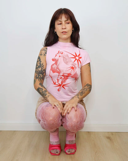Pegasus Top - Pink