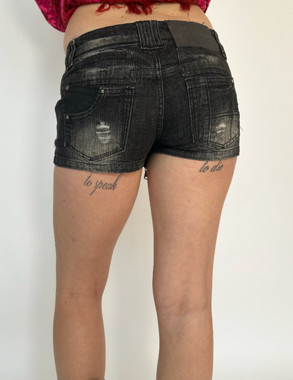 Dark Wash Denim Skort