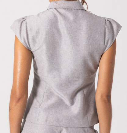 Blair Suit Shirt - Grey