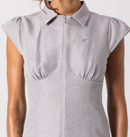 Blair Suit Shirt - Grey