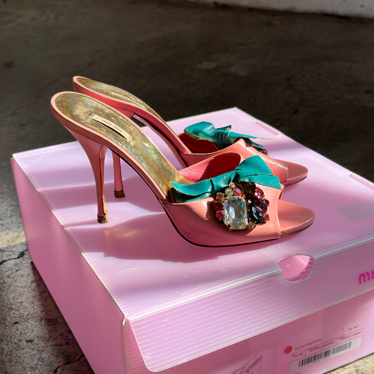 Glam Miu Miu heels