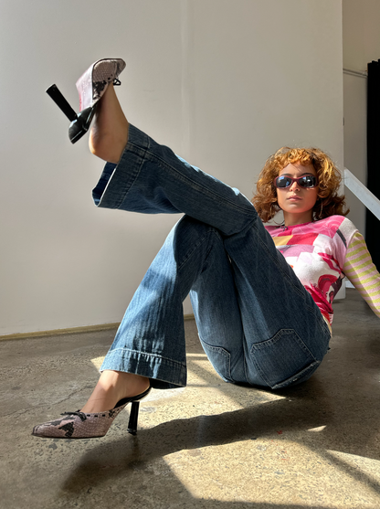 Diesel Dirty Low Waisted Jeans