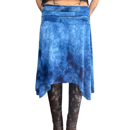 Ocean 2000s Tie Dye Pixie Midi Skirt