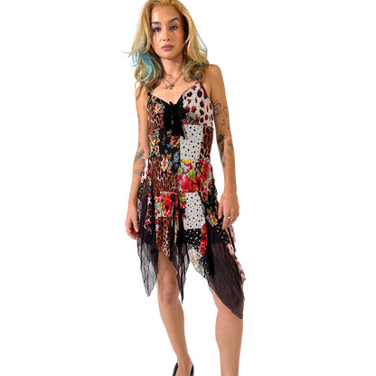 Patched Fairy Pixie Dress