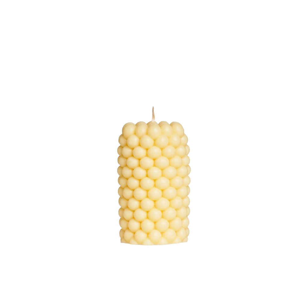 Bubble Mini Pillar Candle