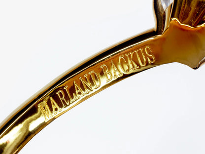 The Big Ring Gold Necklace