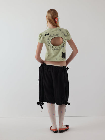 Logo Removal Baby Tee - Misty Jade