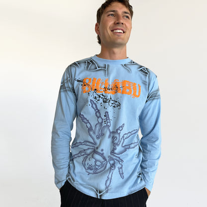 Billabu Spider Baby Blue Long Sleeve