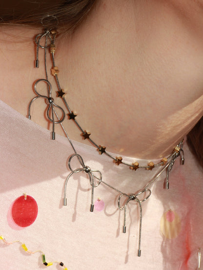 Bow Necklace