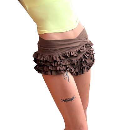 Choc Ra Ra Ruffle Shorts