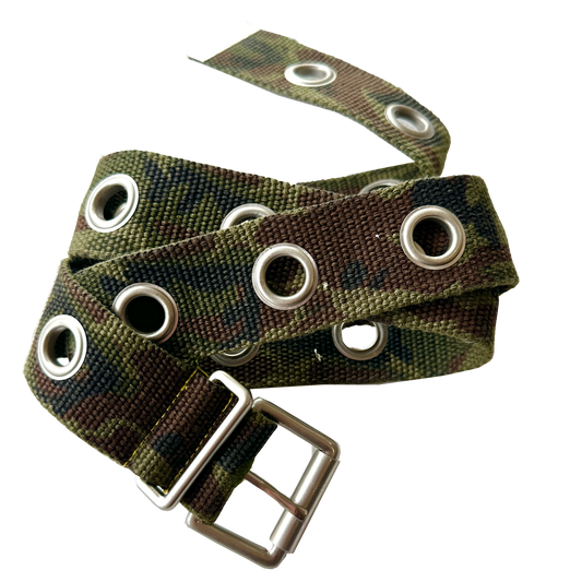 Camo Eyelet Belt