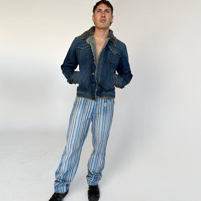 Diesel Denim Sherpa Jacket