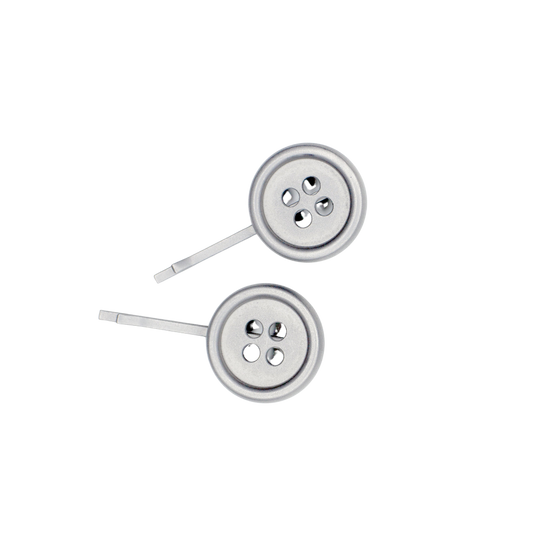 Cute as a Button Hairpin