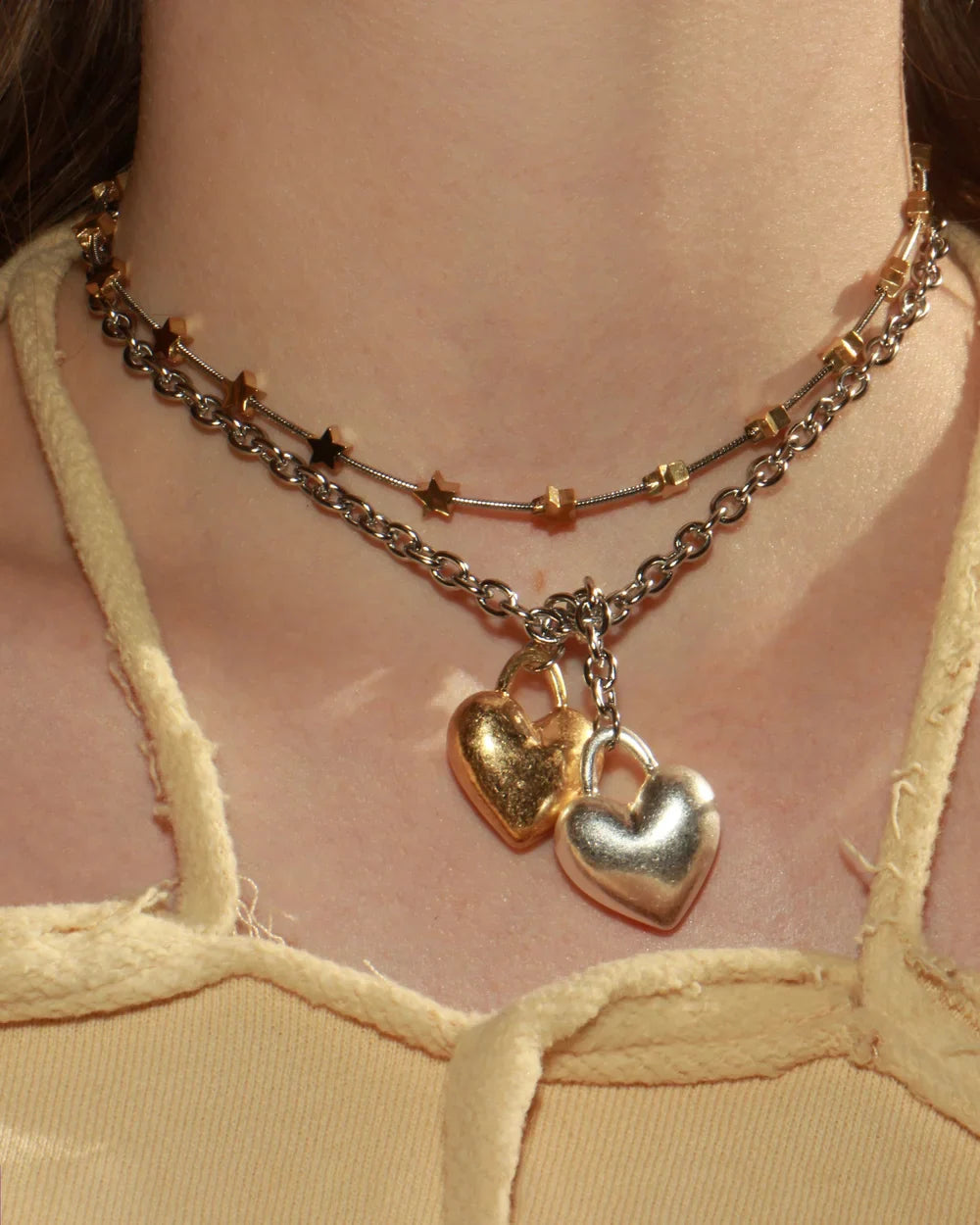 Entangled Hearts Necklace