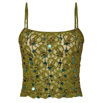 Bloomin Sequin Cami