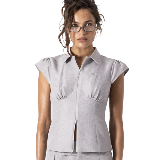 Blair Suit Shirt - Grey
