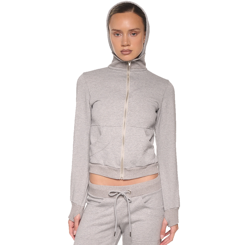Everyday Fitted Hoodie - Grey