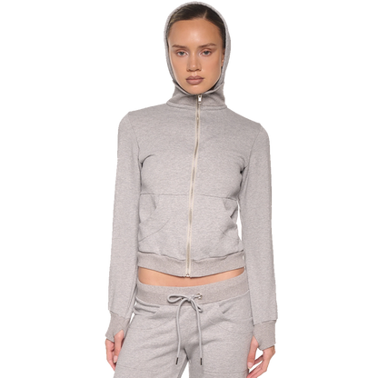 Everyday Fitted Hoodie - Grey