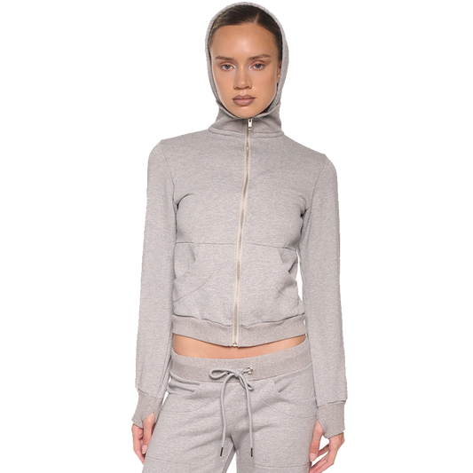 Everyday Fitted Hoodie - Grey