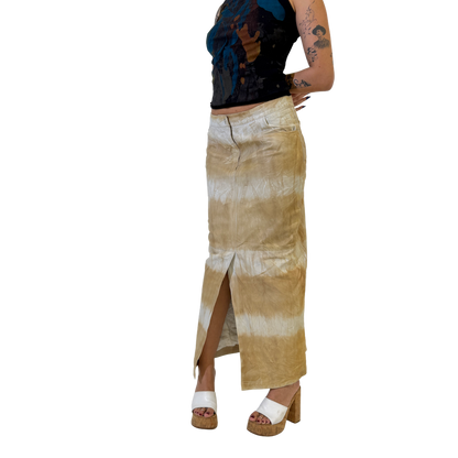 REMAIN Birger Christensen leather maxi skirt