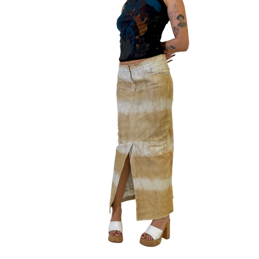 REMAIN Birger Christensen leather maxi skirt