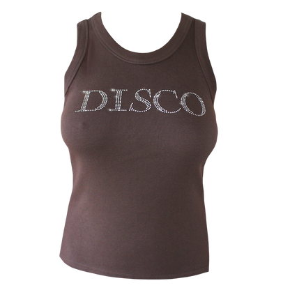 Diamanté Disco Tank