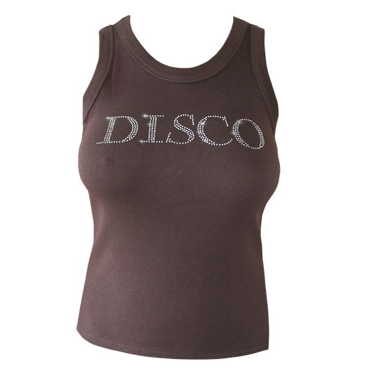 Diamanté Disco Tank