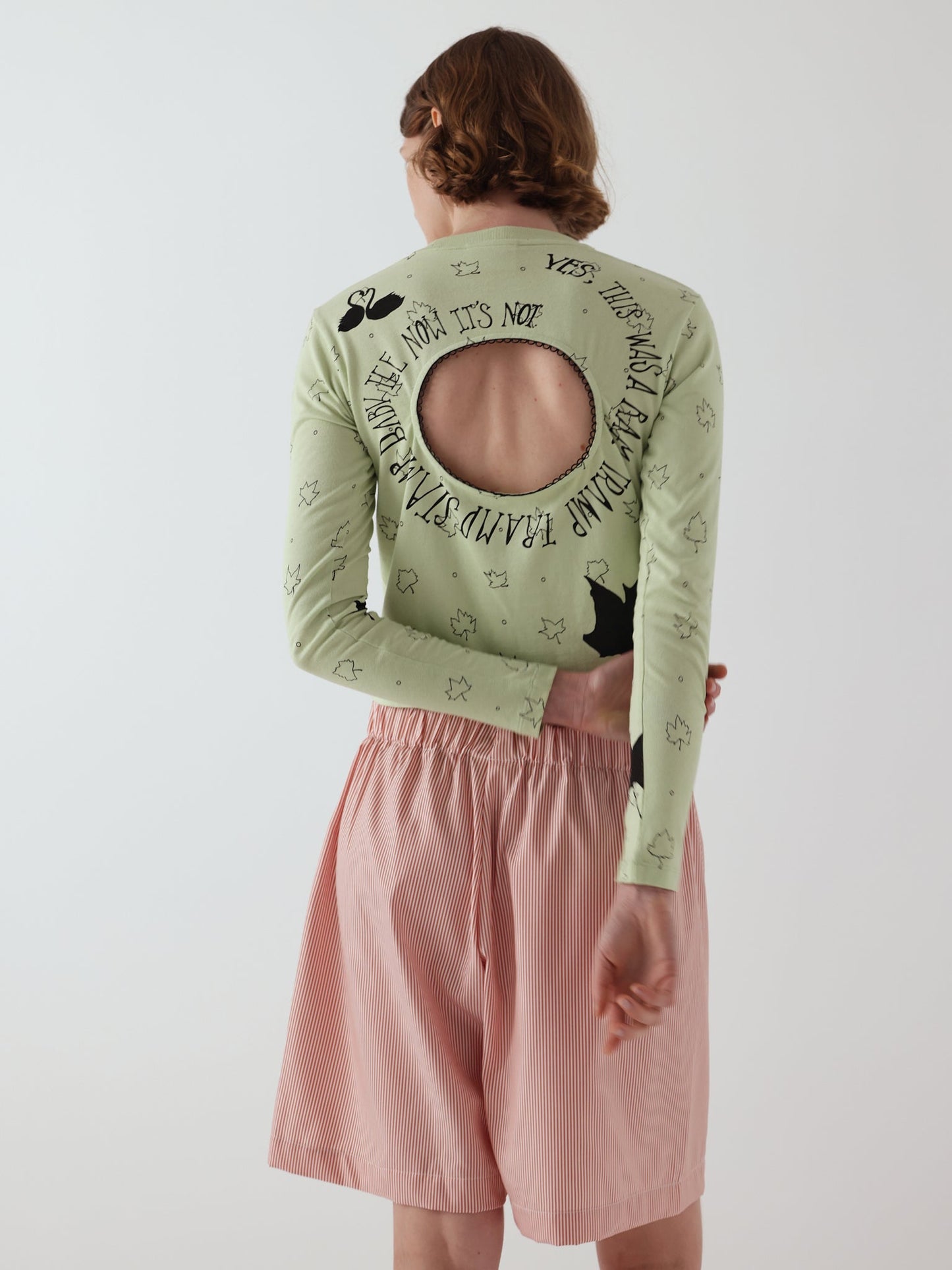 Logo Removal Long Sleeve - Misty Jade