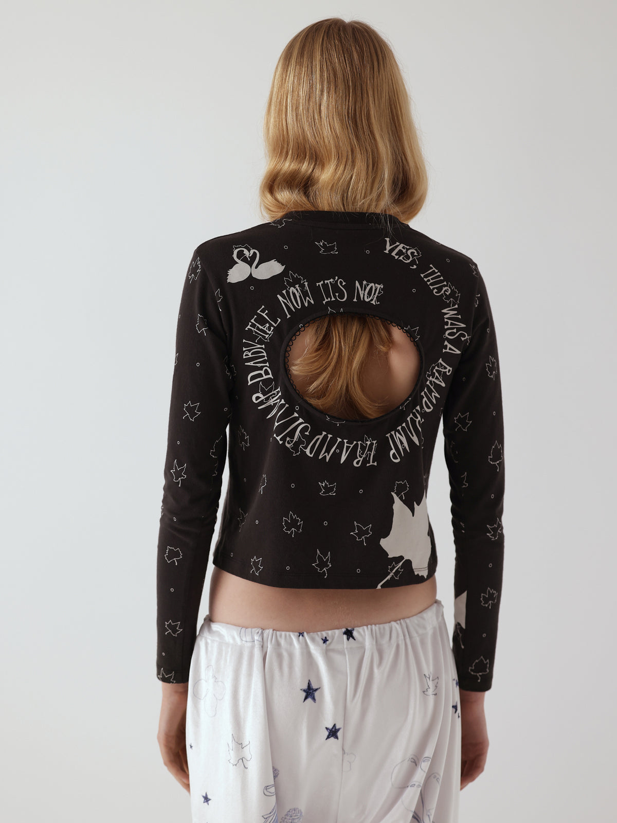 Logo Removal Long Sleeve - Moonless Night