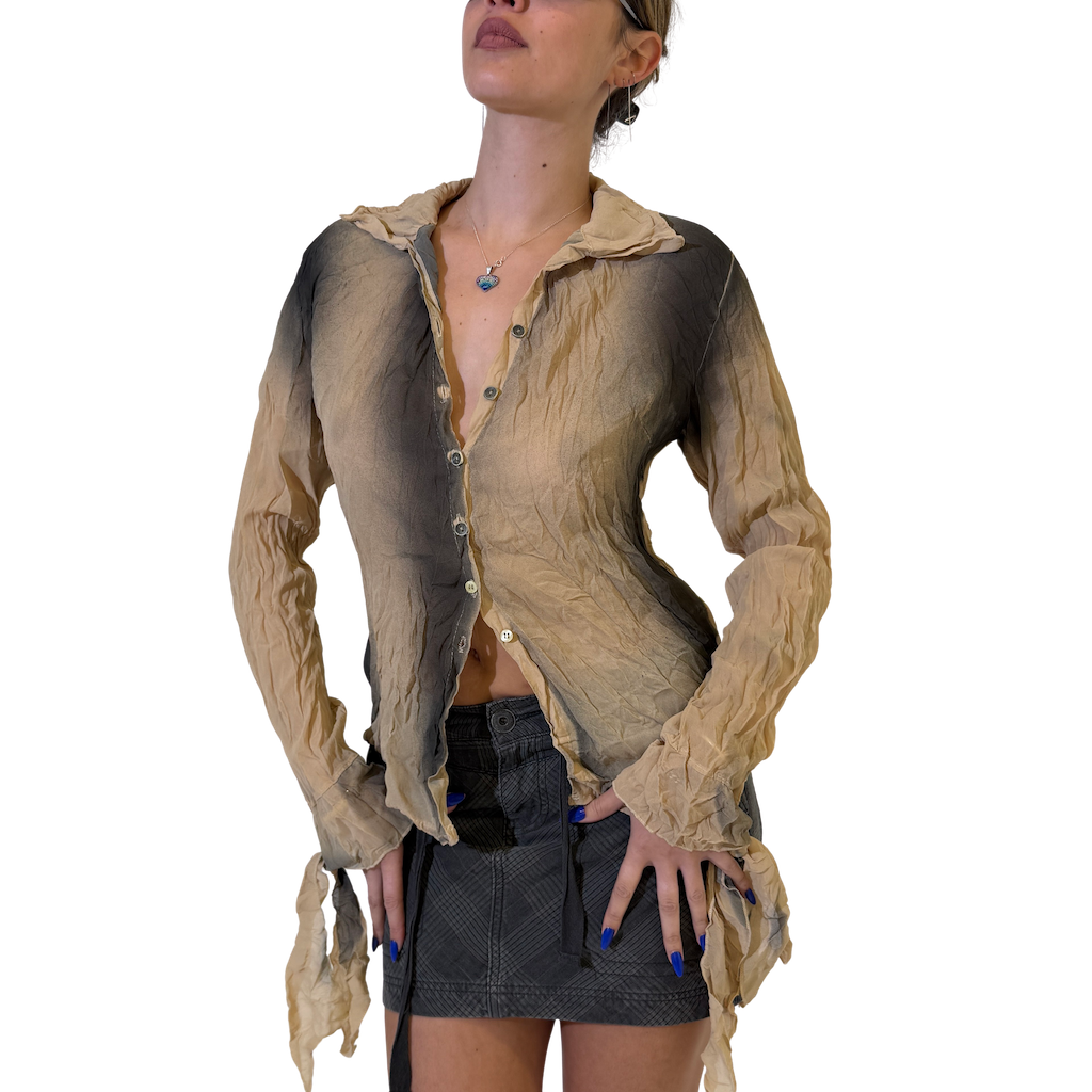 Crinkle Therm Y2K Shirt